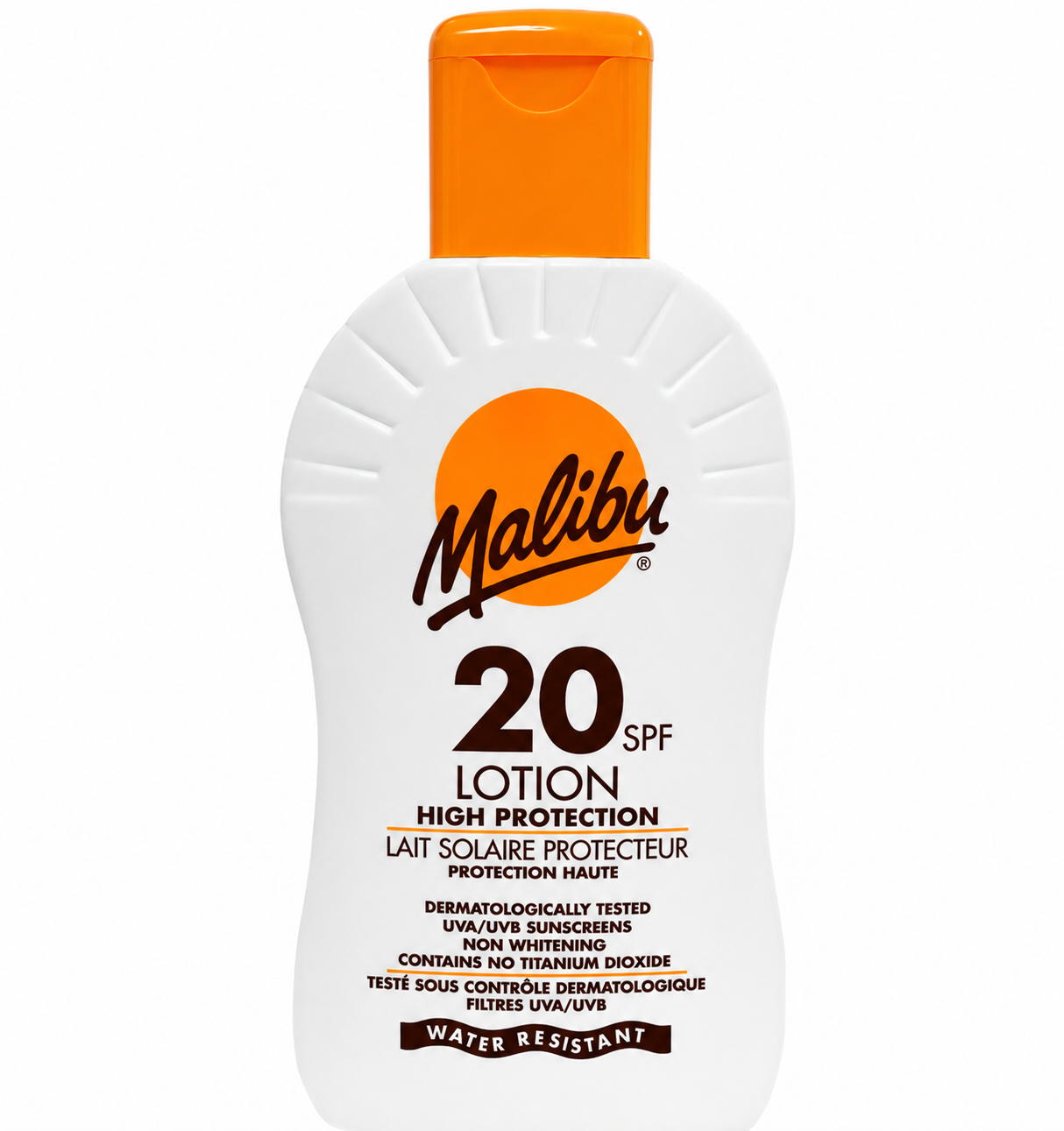Malibu SPF20 Sunscreen / Suntan Lotion – 200ml