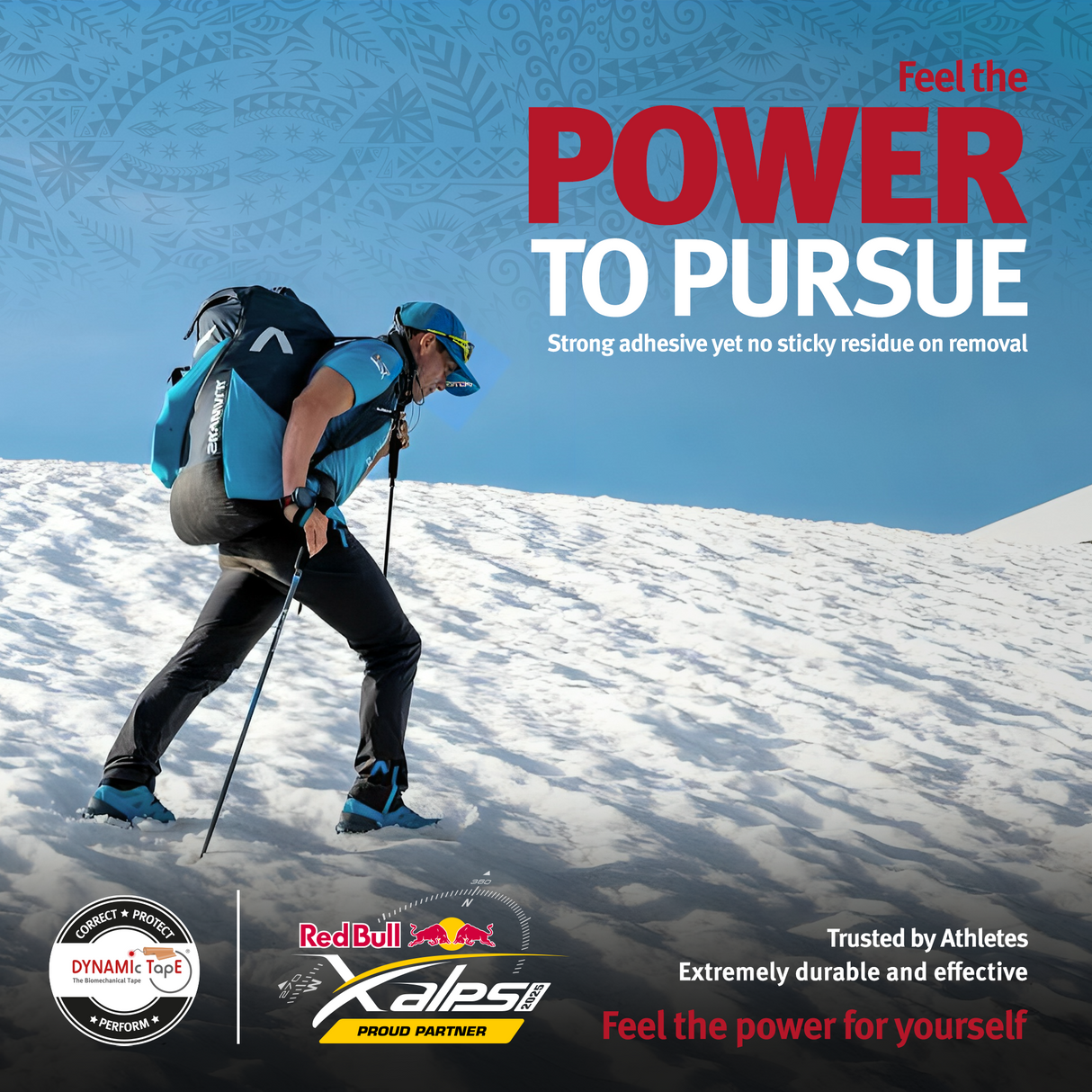 Dynamic Tape Red Bull X-Alps