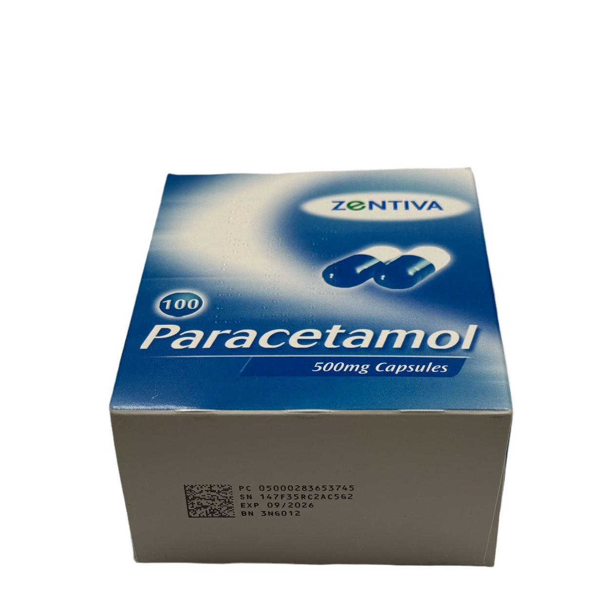 PARACETAMOL CAPSULES 500MG (100)