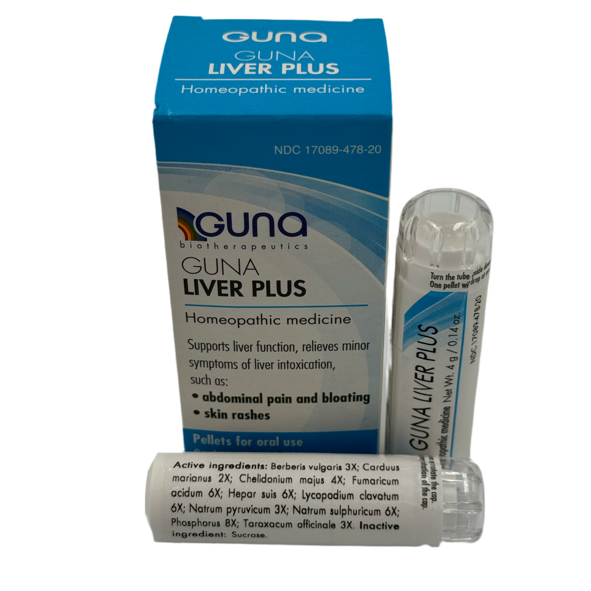 Guna Biotherapeutics Guna Liver Plus - 2 x 4g tubes