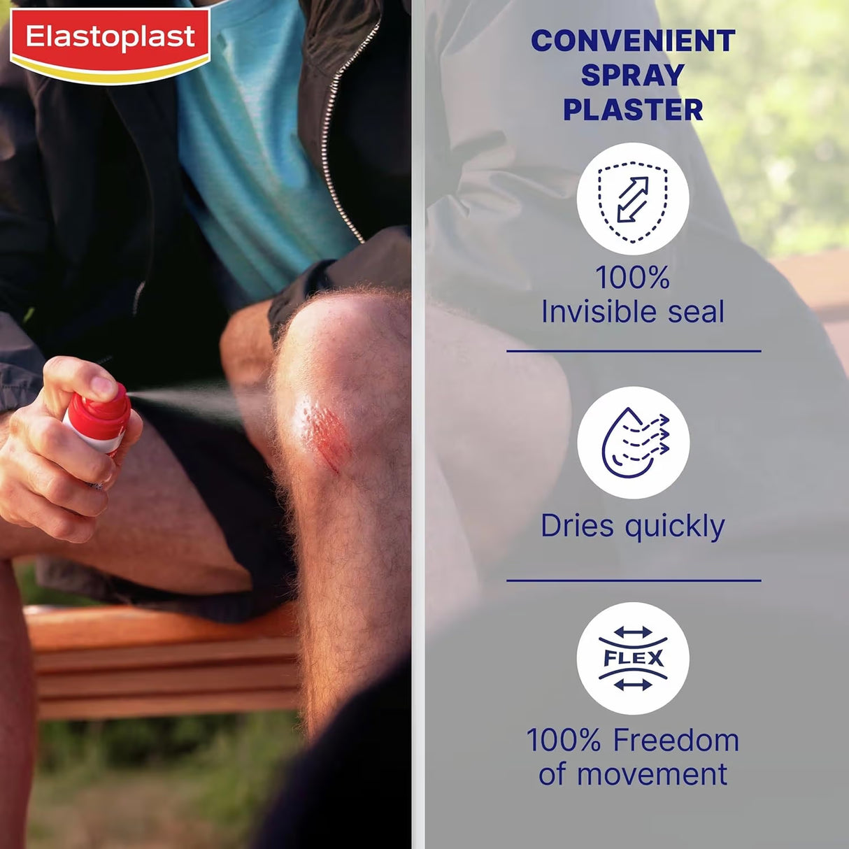 Elastoplast Second Skin Protection Spray Plaster