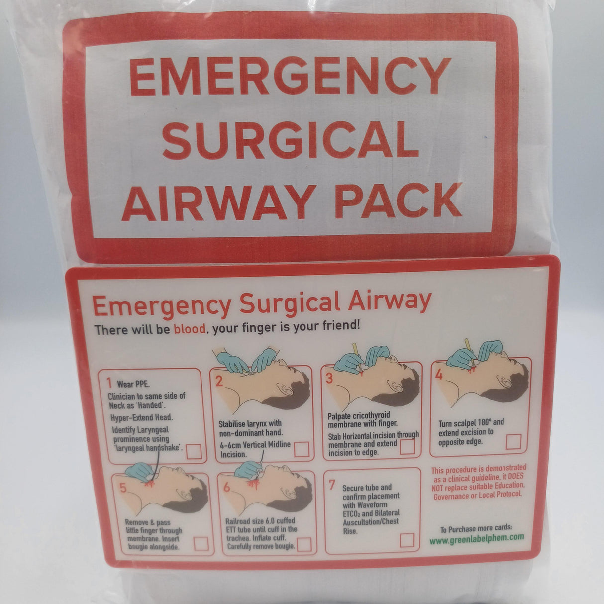 Emergency Surgical Airway Pack