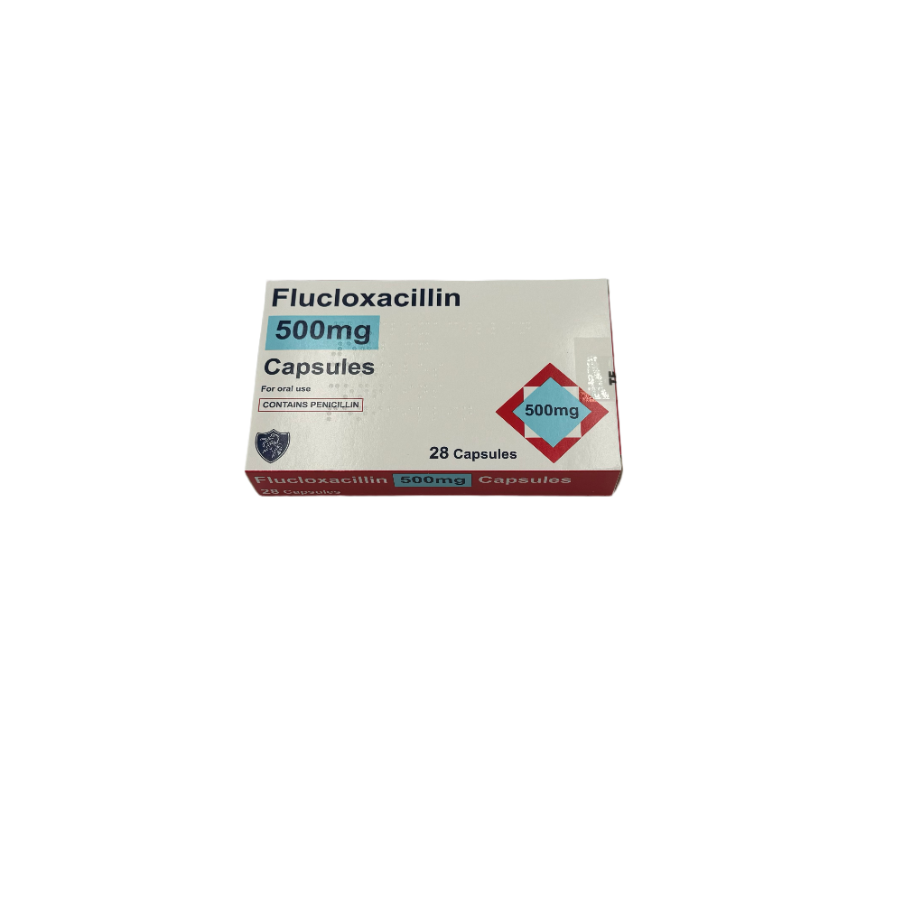 FLUCLOXACILLIN CAP 500MG (28)