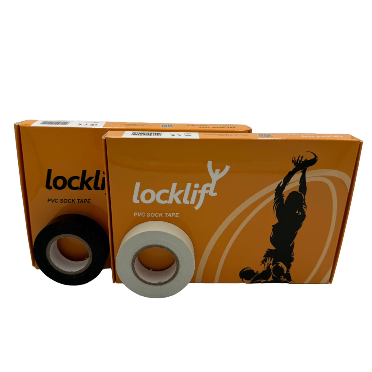 LockLift PVC Sock Tape – 6 Roll Pack Rugby Insulating Tape – Vivomed