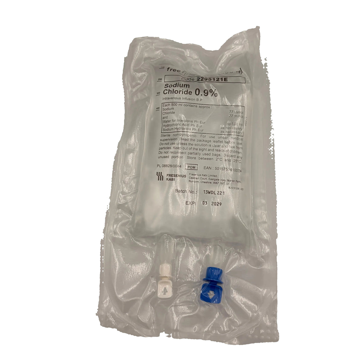 Freeflex Sodium Chloride 0.9% IV 500ml (1)