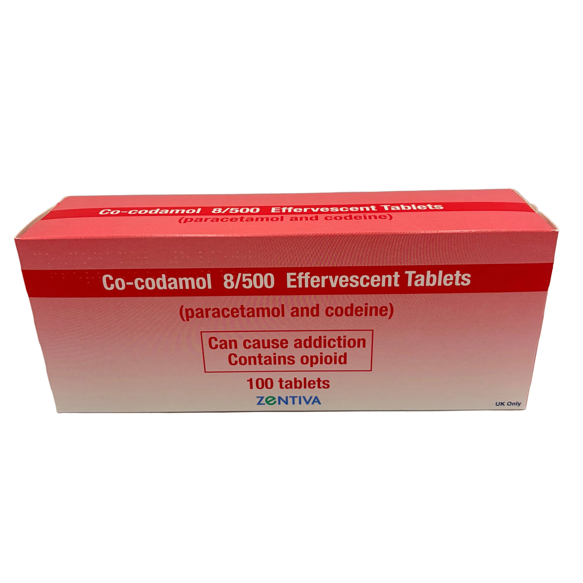 CO-CODAMOL TAB 8/500MG SCHEDULE 5 CD (100)
