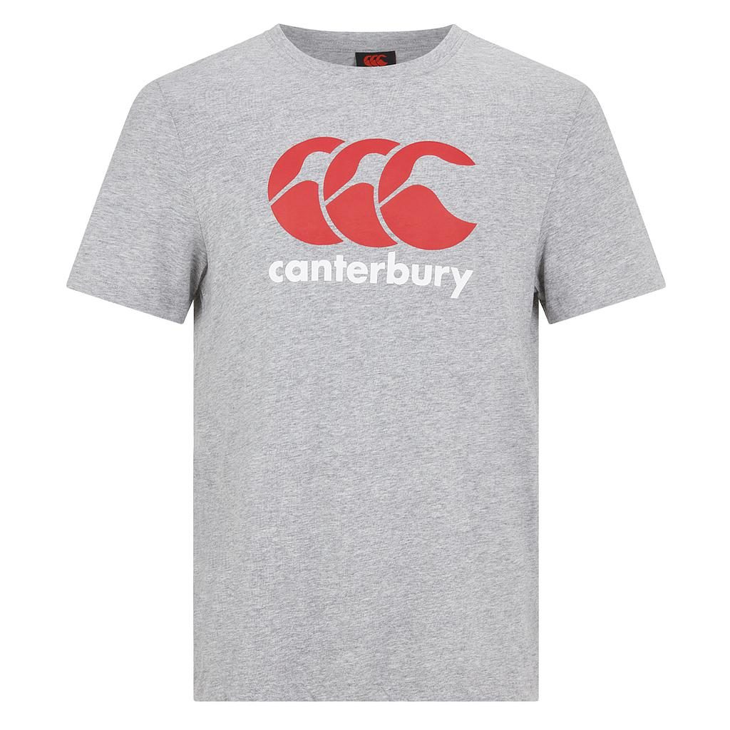 Canterbury Canterbury Men'S Ccc Logo Training T-Shirt, Classic Marl/Red/White - Large