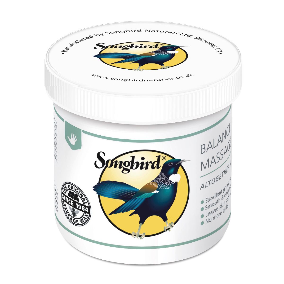 Songbird Balance Massage Wax – Aromatherapy Professional Massage Wax