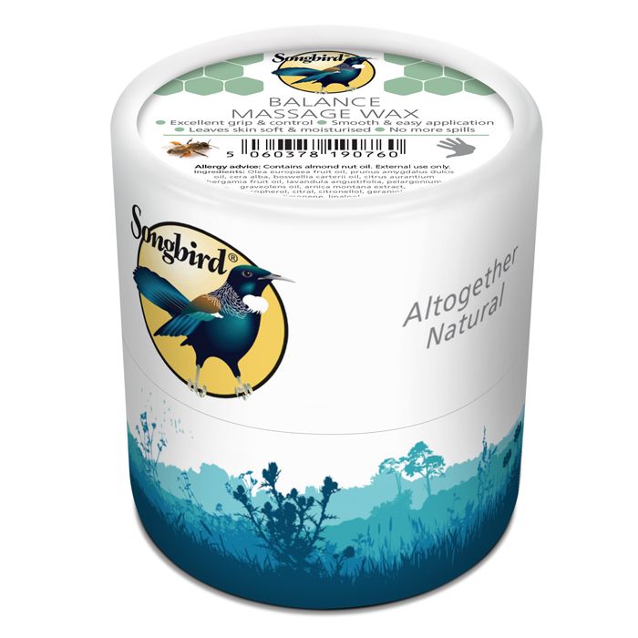 Songbird Balance Massage Wax – Aromatherapy Professional Massage Wax