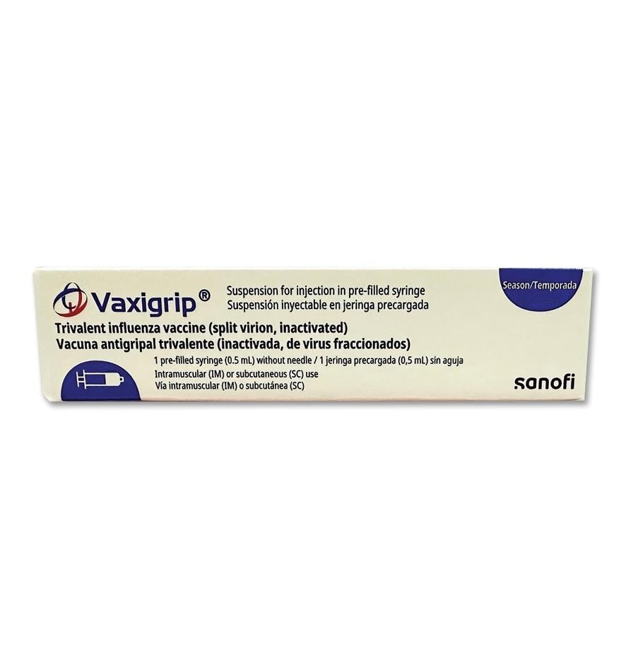 Vaxigrip Trivalent Influenza Vaccine (split virion)  (Single)