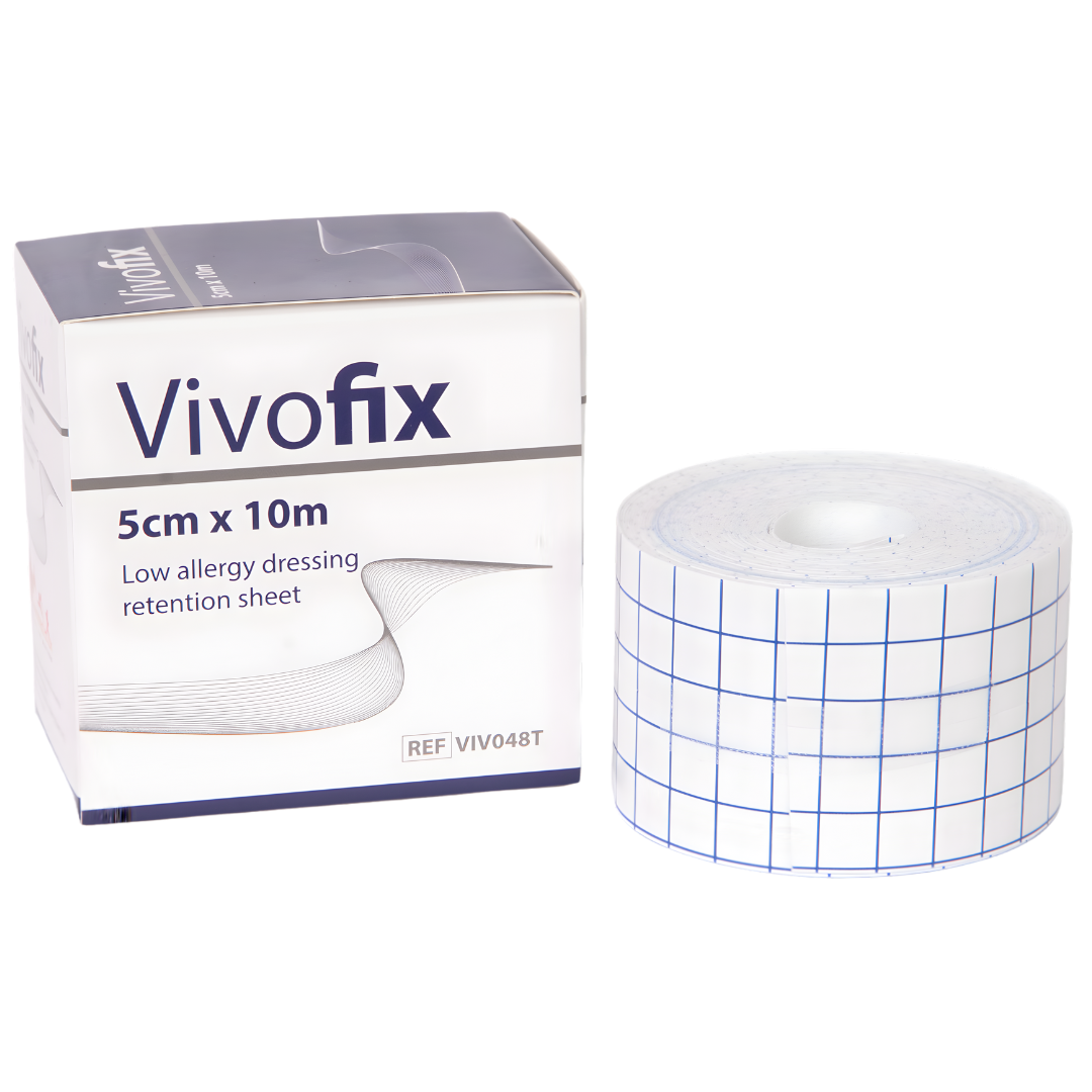 Vivofix Hypoallergenic Fixation Tape – Adhesive Dressing Retention Tape