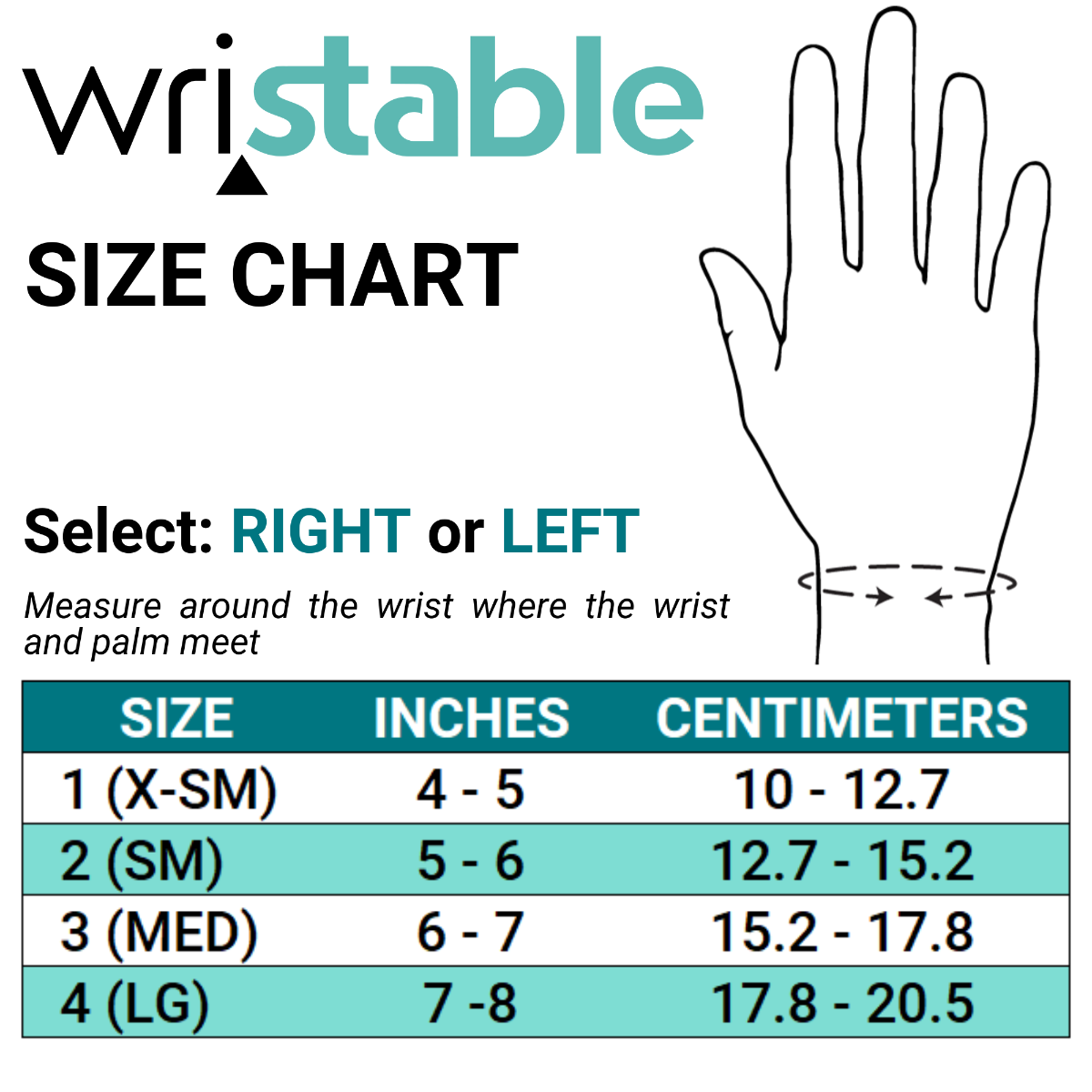 WriStable Wrist Brace for wrist pain relief and hypermobile wrists