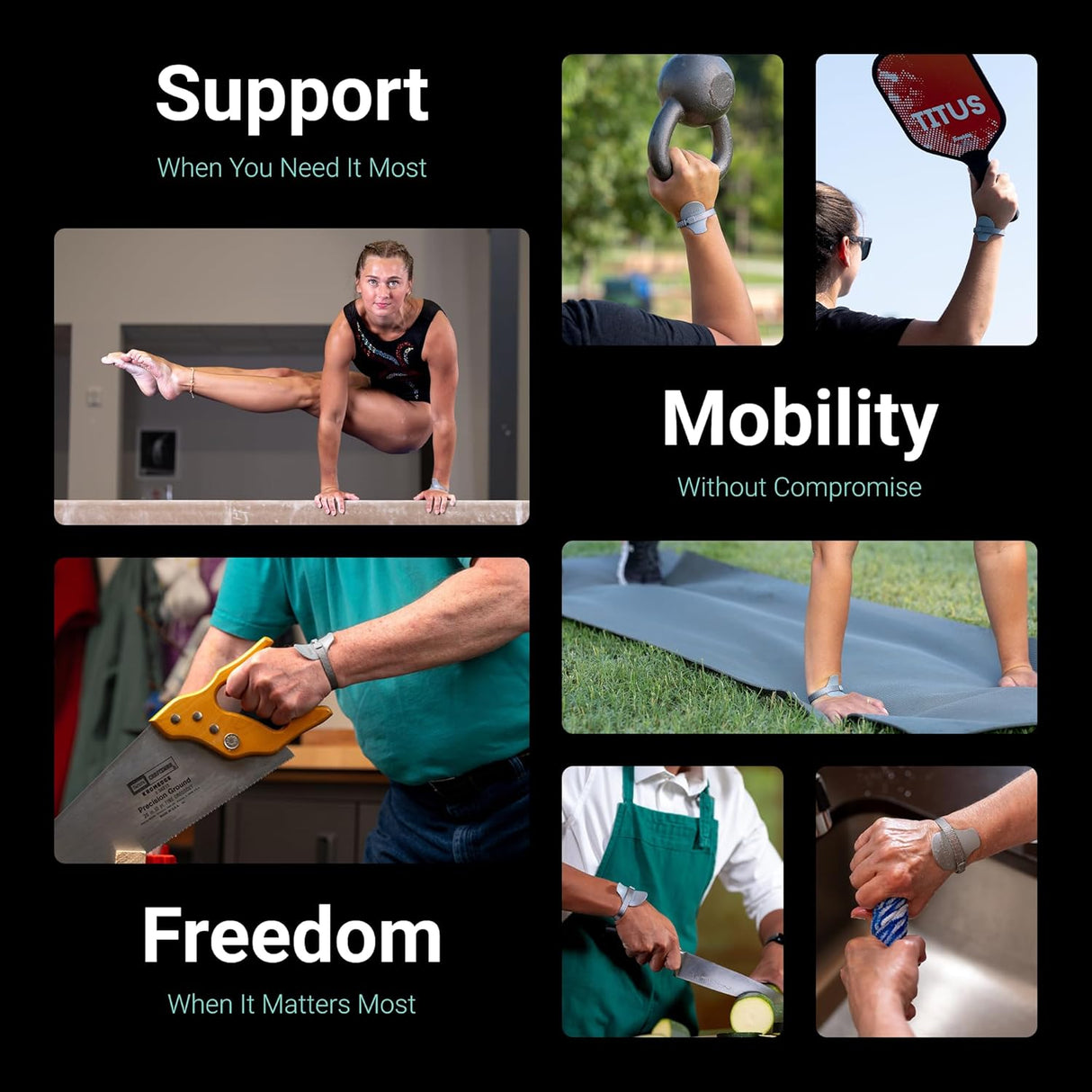 WriStable Wrist Brace for wrist pain relief and hypermobile wrists