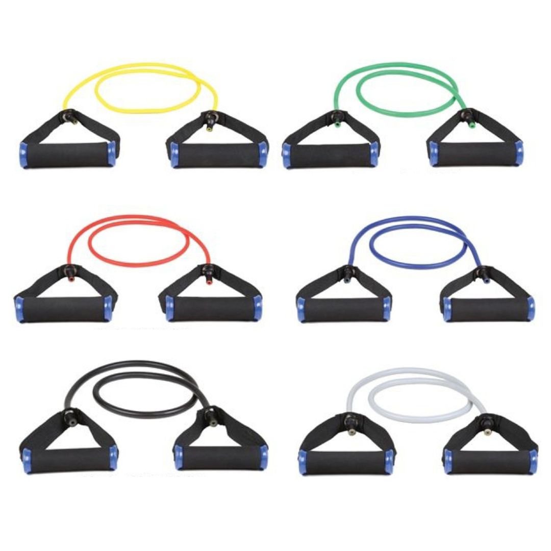Schmidt Sports Physiotube Basic Exercise Resistance Bands – Rubber With Fabric Coating, Strength Training For Large Muscle Groups - View #9