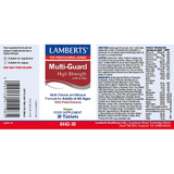 Lamberts Multi-Guard® High potency one-a-day Multi Vitamin & Minerals - 30 Tablets