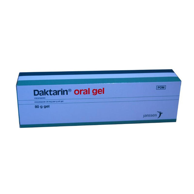 DAKTARIN (miconazole 24mg/ml) ORAL GEL (80G)