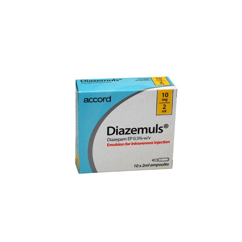 DIAZEMULS (diazepam) 10MG/2ML (10) [SCHEDULE 4 CD]