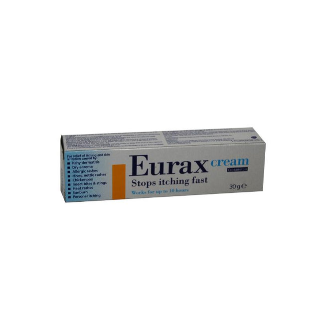 EURAX CREAM 30GM