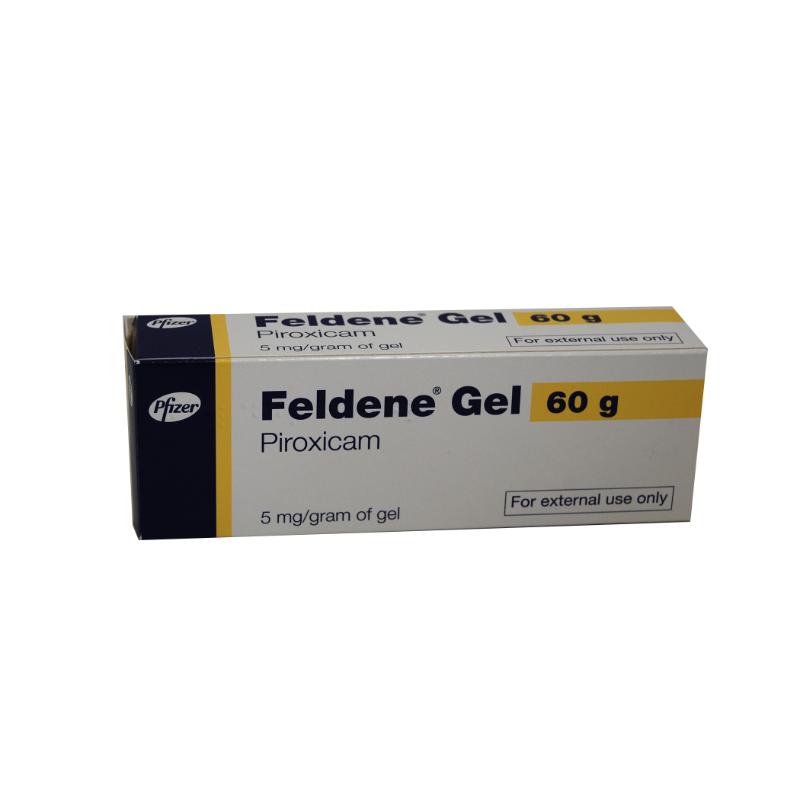 FELDENE (piroxicam 0.5%) GEL (60G)