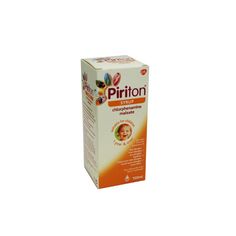 PIRITON SYRUP 2MG/5ML (150ML)