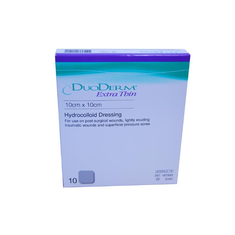 DUODERM EXTRA THIN S161 10CMX10CM (10)