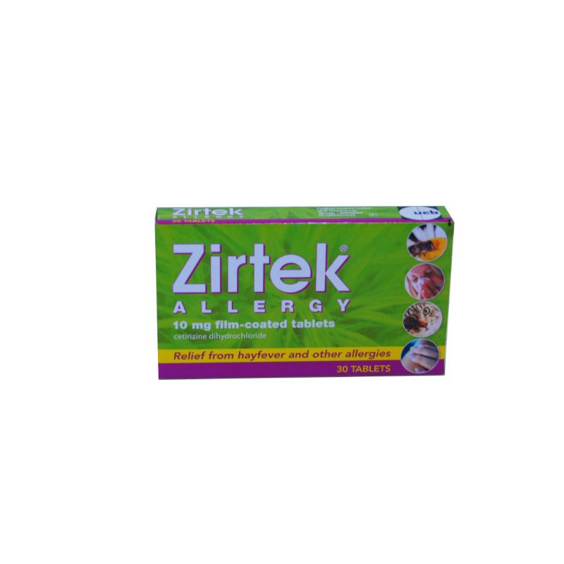 ZIRTEK ALLERGY TABS 10MG [P] (30)