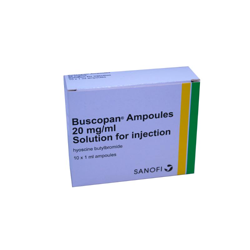 BUSCOPAN (hyoscine) 1ML AMP 20MG/ML (10)