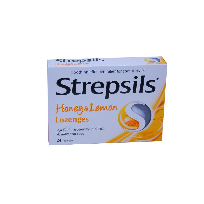 STREPSILS HONEY & LEMON (24)