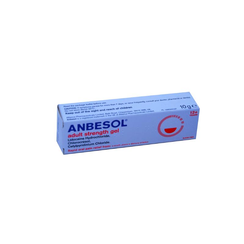 Anbesol Adult Gel (10g)