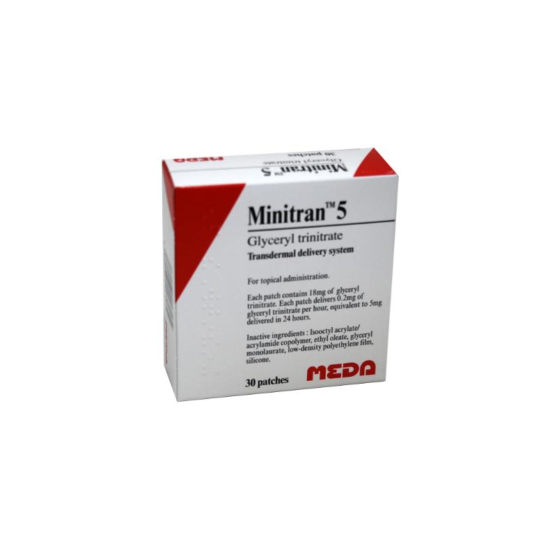 MINITRAN PATCH 5MG (30)