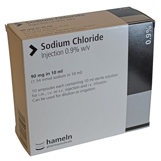 SODIUM CHLORIDE INJ 0.9% 10ML (10)