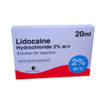 LIDOCAINE INJ 2% (10X20ML)
