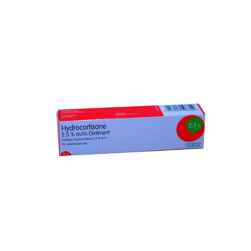 HYDROCORTISONE OINT 2.5% (15G)