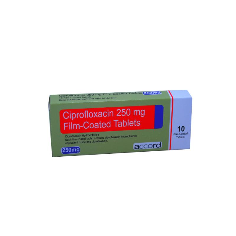 CIPROFLOXACIN TAB 250MG (10)