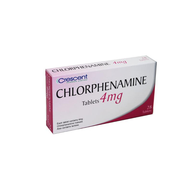 CHLORPHENAMINE TAB 4MG (28)