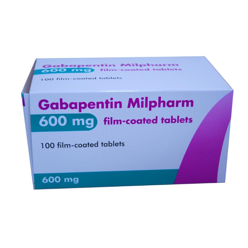 GABAPENTIN TAB 600MG (100) [SCHEDULE 3 CD]