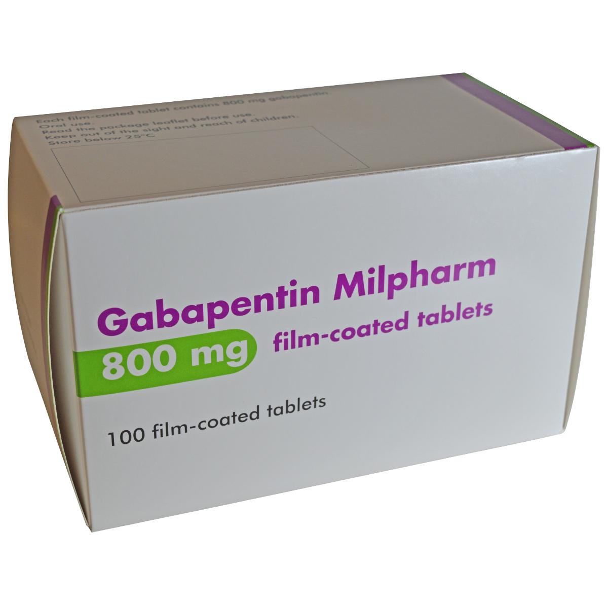 GABAPENTIN TAB 800MG (100) [SCHEDULE 3 CD]