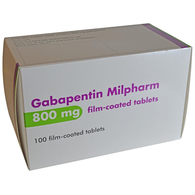 GABAPENTIN TAB 800MG (100) [SCHEDULE 3 CD]