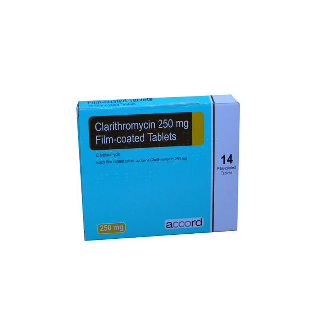 CLARITHROMYCIN TAB 250MG (14)