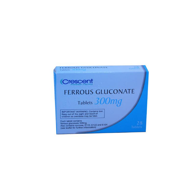 FERROUS GLUCONATE TAB 300MG (28)