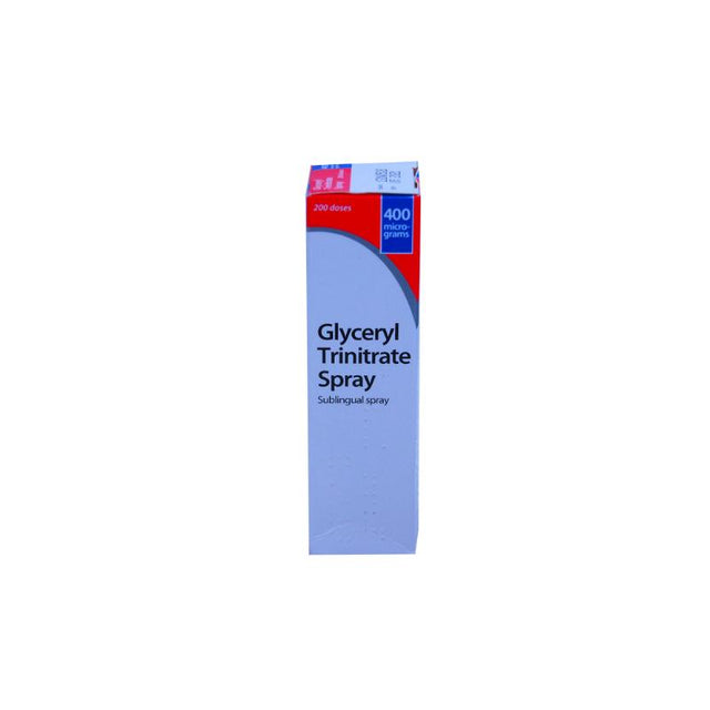 GLYCERYL TRINITRATE SPRAY 400MCG (180 DOSE)