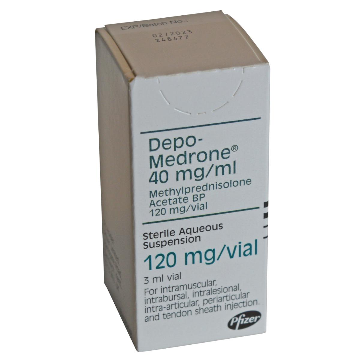 DEPO-MEDRONE 40MG/ML VIAL (3ML)