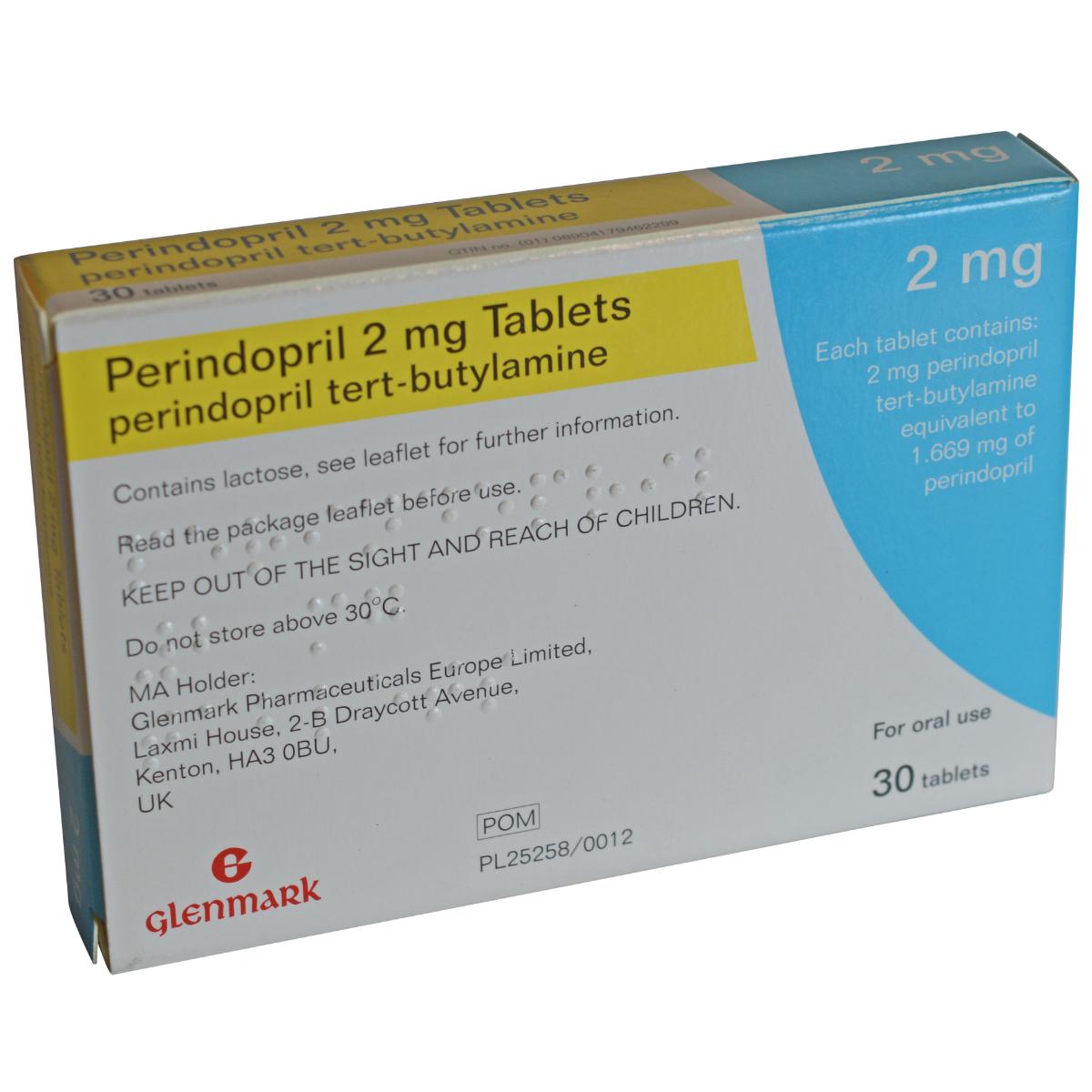 PERINDOPRIL TAB 2MG (30)