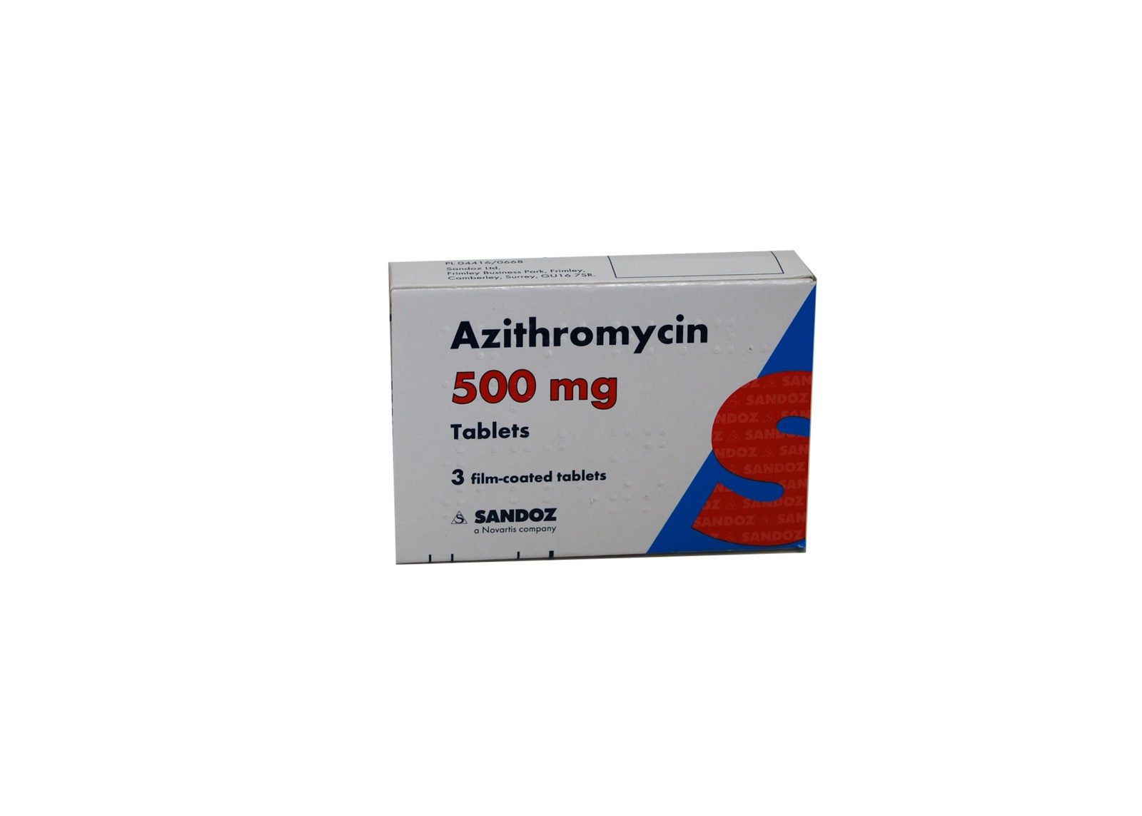 AZITHROMYCIN TAB 500MG (3)
