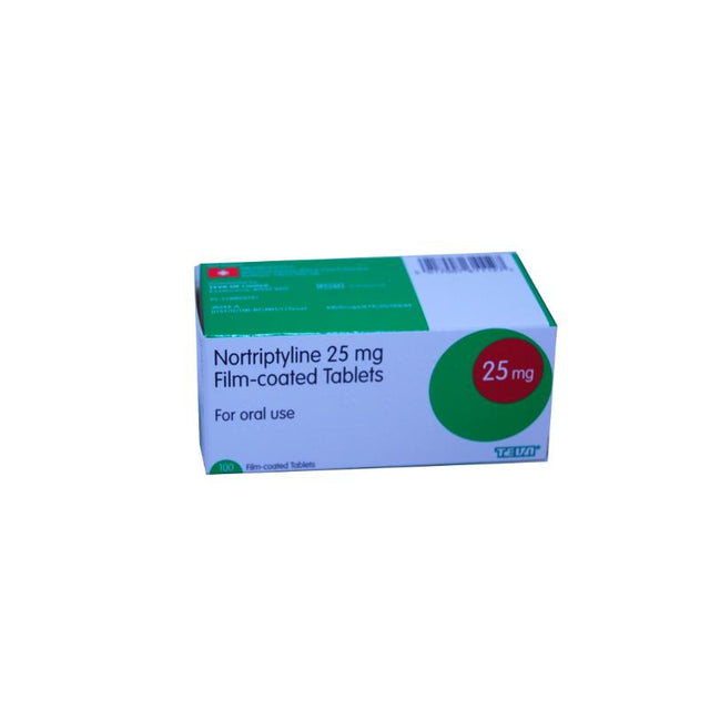 NORTRIPTYLINE 25MG TABS (100)