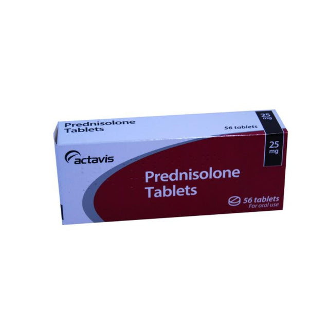 PREDNISOLONE TAB 25MG (56)