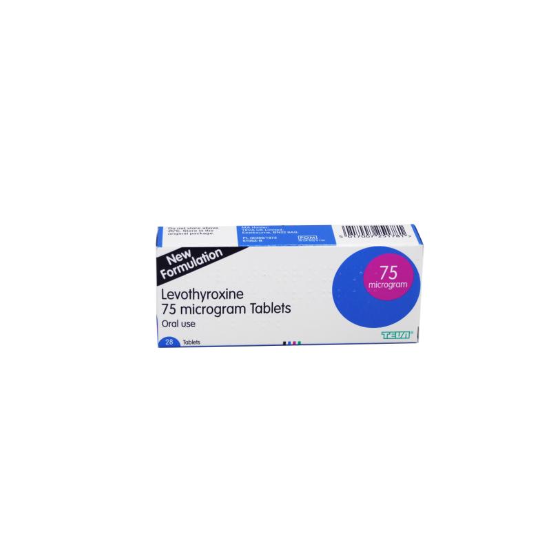 LEVOTHYROXINE TAB 75MCG (28)