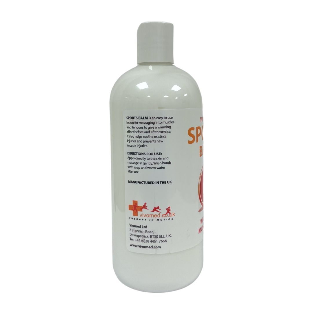 Vivomed Sports Balm -  Warming Sports Massage lotion 500ml