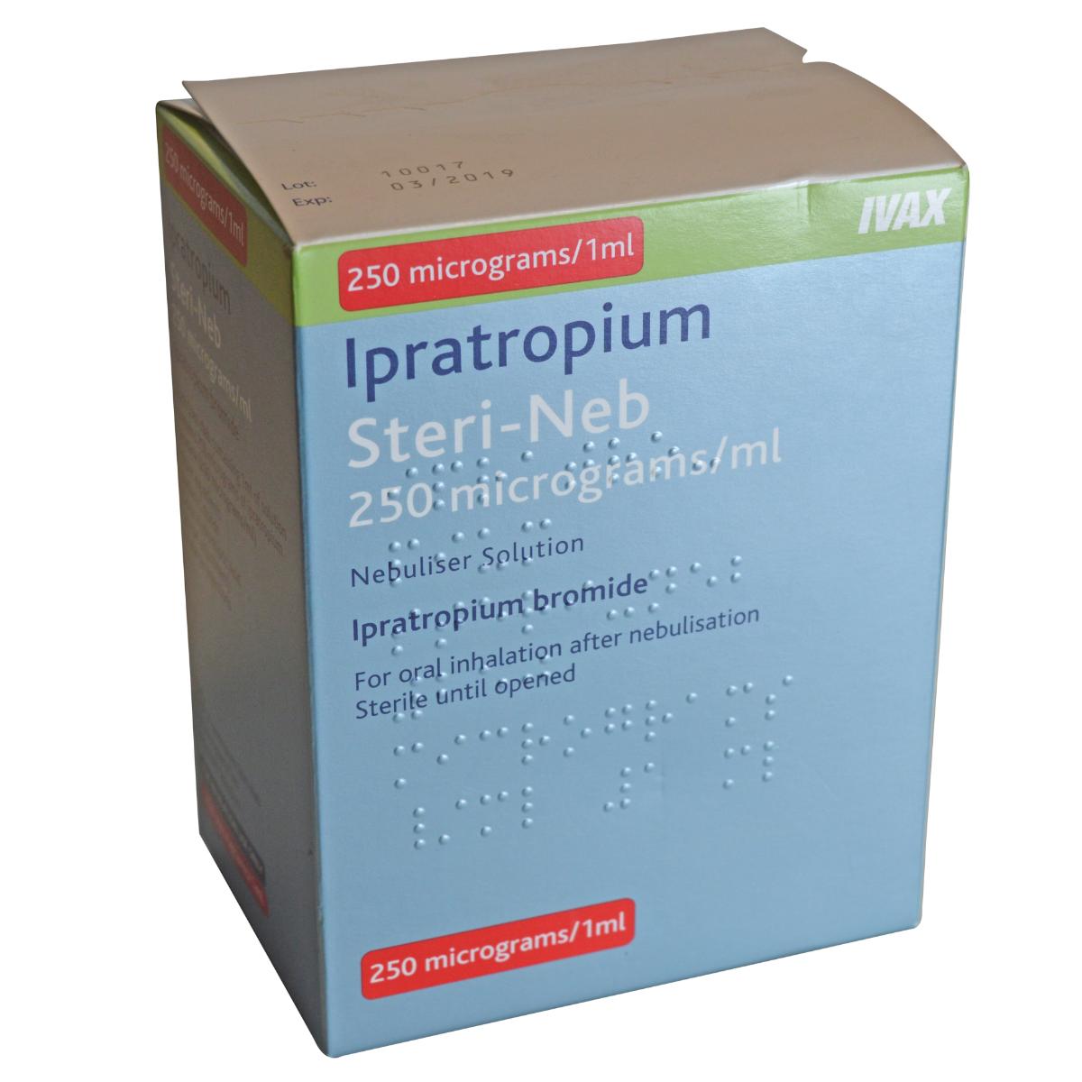 IPRATROPIUM STERI-NEB 250 (20)