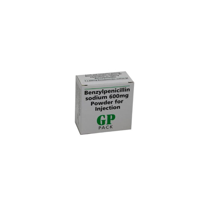 BENZYLPENICILLIN SODIUM POWDER 600MG (2)